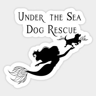 Under The Sea Dog Rescue Sticker